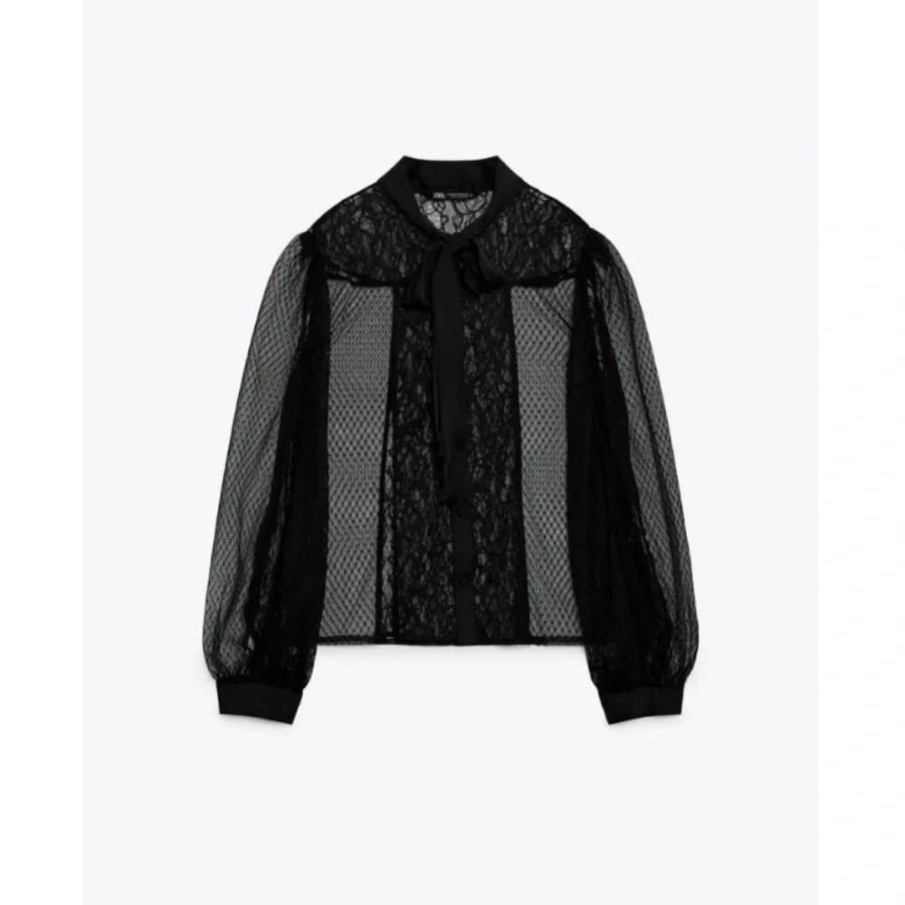 Zara Lace Shirt - Picture 4 of 6